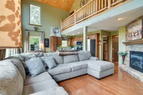 Hot Tub & Fire Pit! Lake-View Home in Blue Eye - Image 2