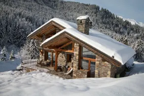 Chalet le Cairn - unique ski-in ski-out location! Outside Hot tube - Image 1