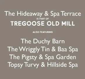 The Hideaway & Spa Terrace at Tregoose Old Mill - Image 5