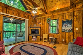 5 Acres, Backyard Creek! Cabin in Tellico Plains - Image 4