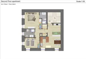 Casa Magenta Apartment 3 - Image 3