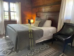 Authentic Log Cabin with Full Kitchen, Fireplace a - Image 2