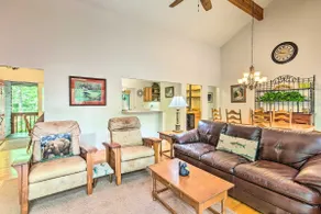 1 Mi to Marina: Lake Toxaway Cabin w/ Fire Pit - Image 4
