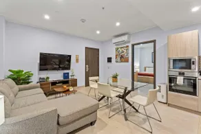 BEACH VIEW - EAGLE BEACH - LEVENT RESORT - Condo exécutif 1BR confortable - LV102 - Image 4