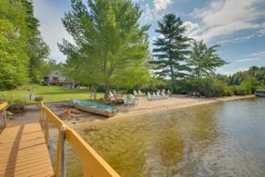Panther Pond Cabin with 200 Ft Sand Beach and Dock - Image 2