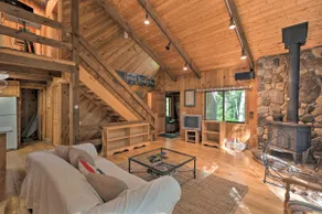 Stuga w / 3 tunnland, Tennis + BBall Courts av 4 Ski Mtns - Image 5