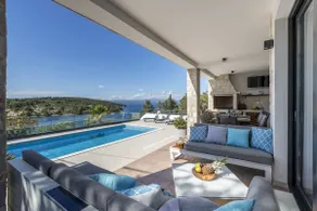 Villa Maison du capitaine sur l'île de Solta avec piscine chauffée, jacuzzi, vue sur mer - Image 3