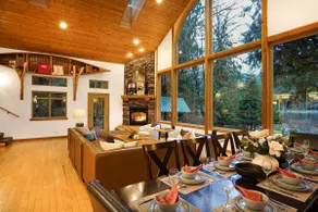 Low Bank Lakefront Lodge Near Mt Baker, Barca / Dock, Vasca idromassaggio, Grande Cortile, Pozzo del Fuoco - Image 5
