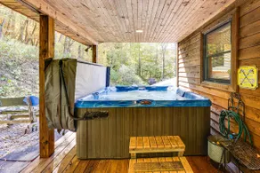 NY! Cabin w / Hot Tub + Mtn visning nær Snowshoe Resort - Image 2