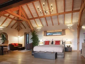 Log cabin-Deluxe-Bathroom with shower- - Image 2