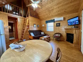 Meadow View- Firepit, Cozy Cabin, WIFI, Pond, Gas Fireplace, off Blue Ridge Parkway - Image 3