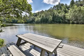 På Lake Time er et velegnet parretstog med imponerende udsigt over søen og bjergene. Ikke kæledyr-frie - Image 3