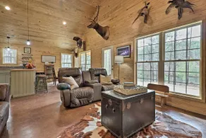 Peaceful Family Cabin on 10 Acres w/ Game Room! - Image 3