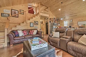 Peaceful Family Cabin on 10 Acres w/ Game Room! - Image 4