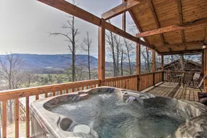 Smoky Mtn Log Cabin w/ Hot Tub & Panoramic Views! - Image 2