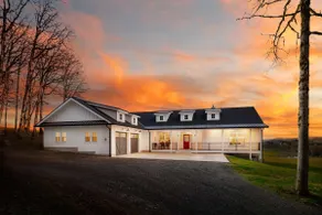 Incredible New Farmhouse Above Vineyard on 80+ Acres w/ Huge Deck & Ping Pong In Heated / AC Garage - Image 2