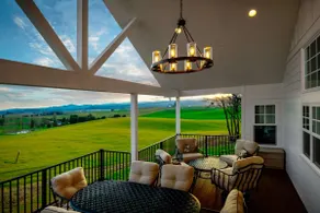Incredible New Farmhouse Above Vineyard on 80+ Acres w/ Huge Deck & Ping Pong In Heated / AC Garage - Image 3