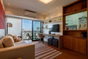 Flat with balcony, sea view and Cristo in Leblon - Image 2