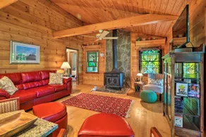 Lakefront Milledgeville Cabin: Privat havn, veranda - Image 3