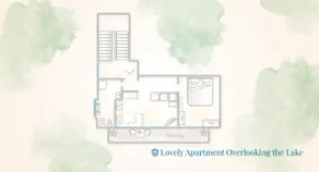 Co-b730-alem2bt - Lovely Apartment Overlooking the Lake - Image 5