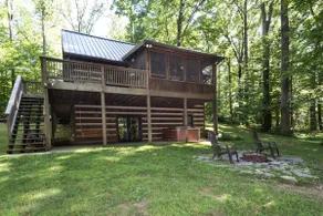 Hickory Ridge Log Cabin | Hot Tub • Secluded - Image 2
