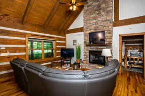 Hickory Ridge Log Cabin | Hot Tub • Secluded - Image 4