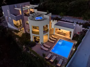 Villa Cvita Is A Modern 5 Bedroom Villa With A Jacuzzi, A Gym And Finnish Sauna, A Heated Pool, And Amazing Views - Image 3