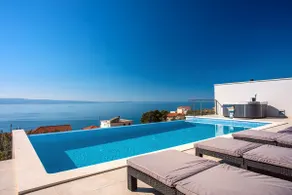 Villa Nano, 4 bedrooms, jacuzzi, heated pool, sea views, pebble beach 850m - Image 5