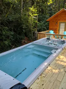 River Tiny Cabin with Shared Swim, and and Hot Tub - Image 2