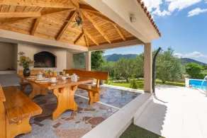 VILLA BEYBE with Jacuzzi, large private pool 50m2, BBQ,free WIFI, 3 bedrooms - Image 5