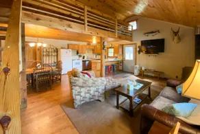 Burns Lake Cabin w/ Dock, Fire Pit, Rowboat & More - Image 3