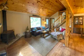 Burns Lake Cabin w/ Dock, Fire Pit, Rowboat & More - Image 5