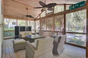 Screened Porch Island Country Living - Détendez-vous dans cette belle maison avec piscine neuve (2019) Crédit de 250 $ sur la plage! Animal considéré - Image 5