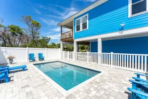 3 chambres / 2 salles de bain piscine privée à quelques pas de la plage Animaux acceptés 8 personnes - Image 5