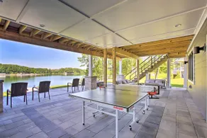 Sunroom + Hot Tub! Waterfront Silver Lake Home - Image 3
