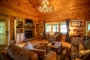 Log Cabin with Hot Tub & Views - Image 3