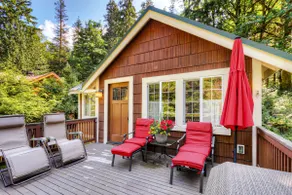 Hearthstone Cottage: hot tub deep in the woods w/ sounds of the creek - Image 2