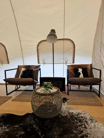 Opulent Glamping Escape with Lake Views & Outdoor Firepit in Victoria, Australia - Image 2
