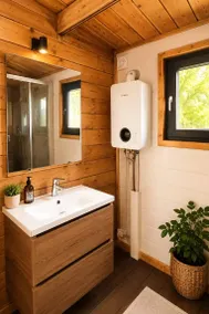 Campsite Uhaitza Le Saison - Noe Wooden Chalet with Air Conditioning 5 people - Image 4