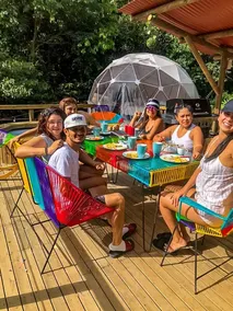 Large Dome Rental with Hot Tub, Perfect for Family or Group Glamping in Colombia - Image 4