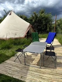 Peaceful Creekside Tented Camp in Nidda-Eichelsdorf, Germany - Image 4