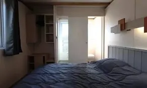 Flower Camping La Marmotte - Chalet SPA Confort 42m² - 3 bedrooms Covered terrace Reversible air conditioning TV 6 people - Image 5