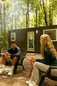 Cozy Semi Off-Grid Tiny Home Forest Retreat with Private Sauna & Cold Plunge Near Simcoe, Ontario - Image 5