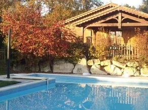 Chalet with private pool, garden & barbecue | Garden view - Image 2