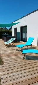 Gîte totalmente attrezzato con barbecue, terrazza e giardino - Image 4