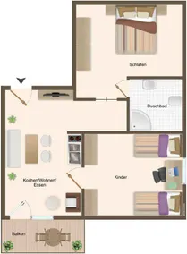 Appartement convivial et familial avec piscine chauffée, sauna et jardin | Vue montagne | Avec animaux bienvenus - Image 4