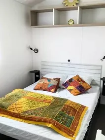 Camping Ecologique le Lac O Fées - MORGANE - ANA or CASSANDRE Mobile home Confort 31m² - 2 bedrooms 4 people - Image 5