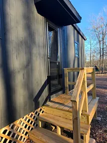 Sycamore: Serene Studio Pod Tiny Home in 300-Acre Woodland near Quakertown Pennsylvania - Image 5