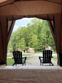 Safari Tent Glamping in Grayson Kentucky with Biking Trails Access - Image 5