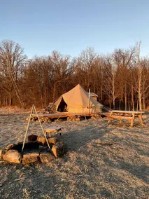 Quebec Bell Tent for Farm Glamping near the Adirondacks - Image 5